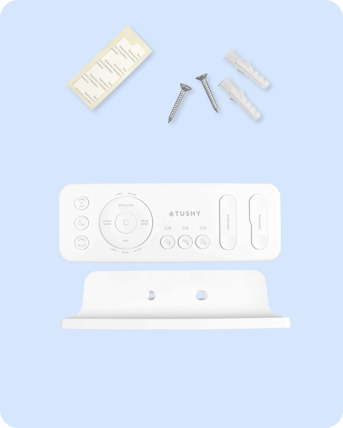 Cloud+ Remote & Holder Mounting Kit