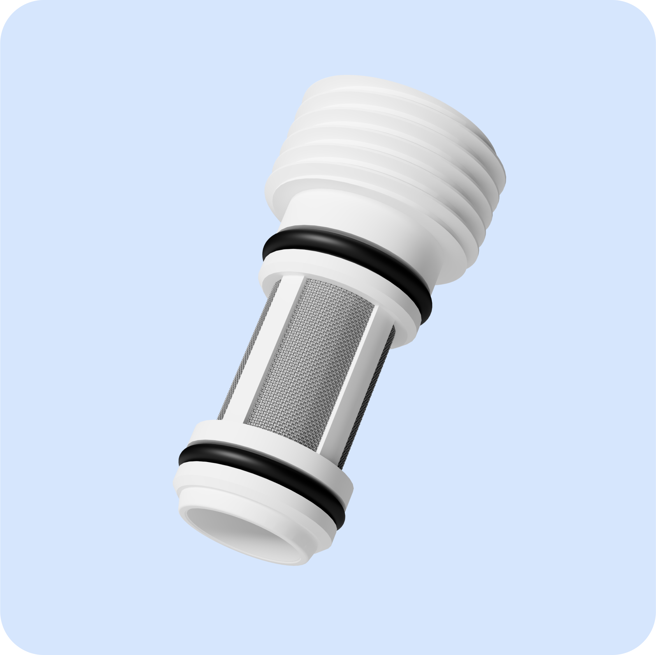 Electric Bidet Water Filter with Stainless Steel Mesh - Image 2
