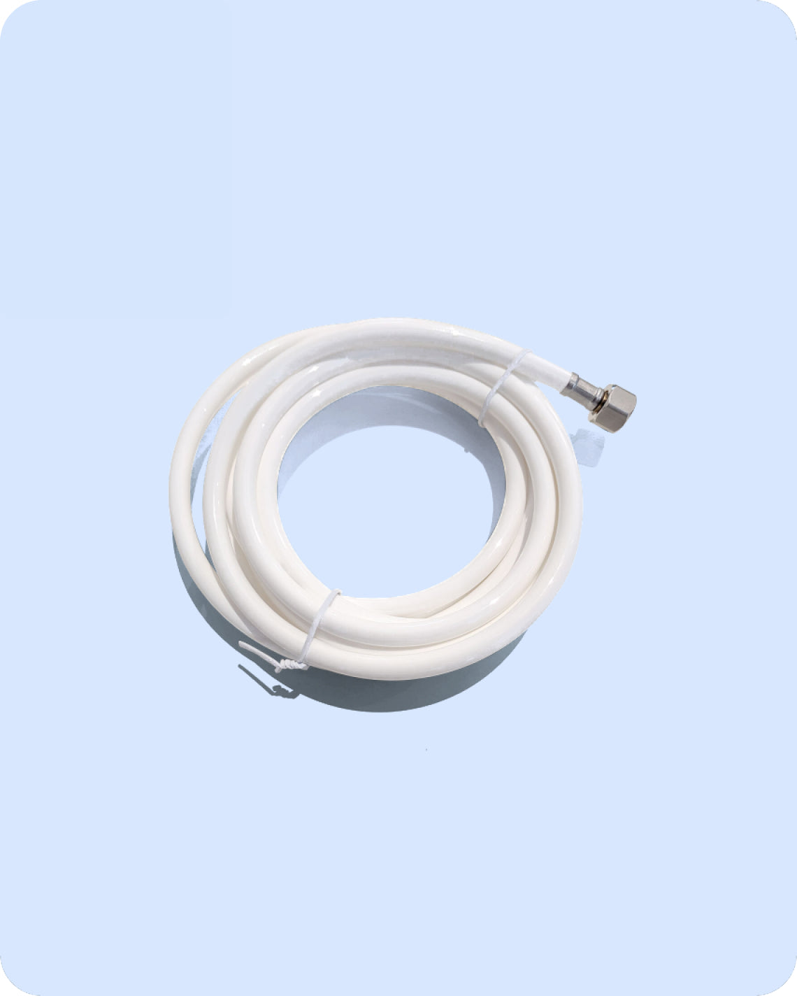 9' Polyurethane Hose with Single Brass 3/8 Compression Fitting