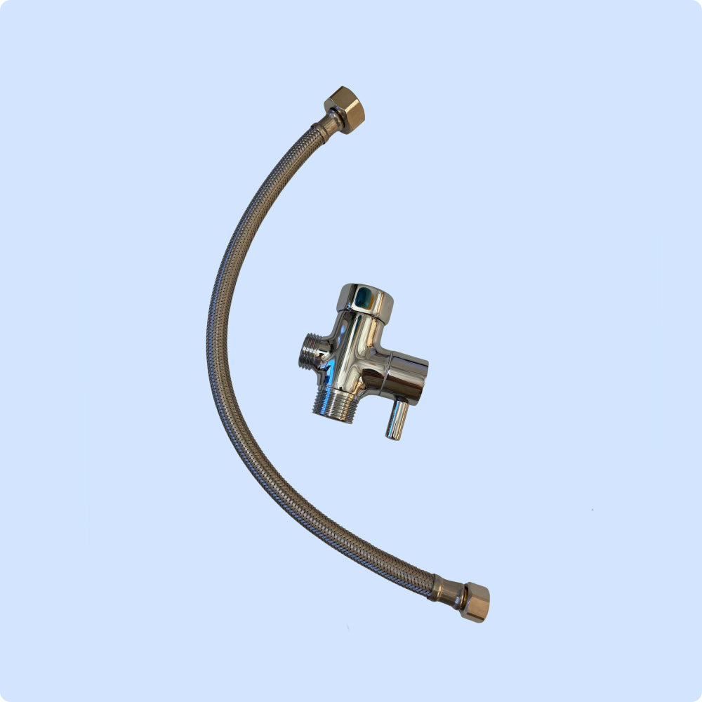 Childproofing Kit: Mega Adapter with Shutoff Valve and Compatible Hose - Image 2
