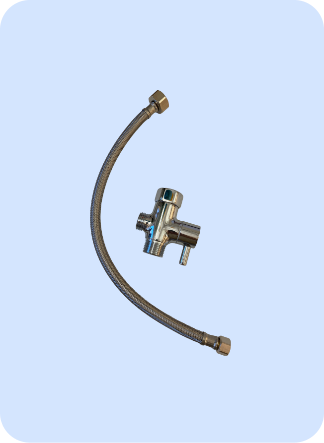 Childproofing Kit: Mega Adapter with Shutoff Valve and Compatible Hose - Image 5
