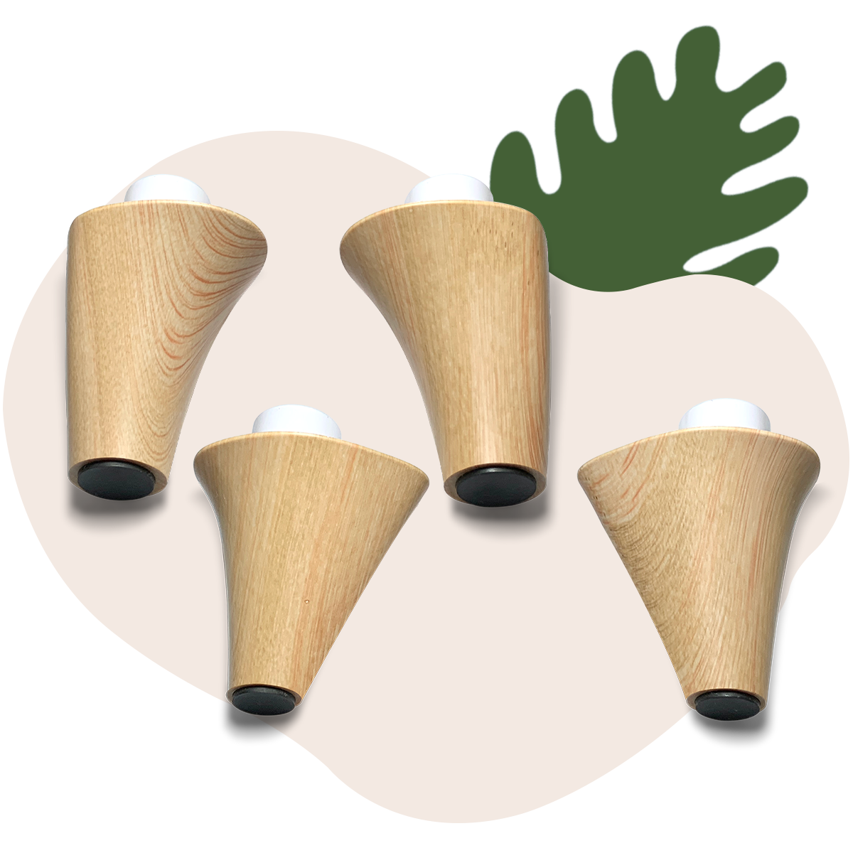 Ottoman Legs (Set of Four) - Image 11